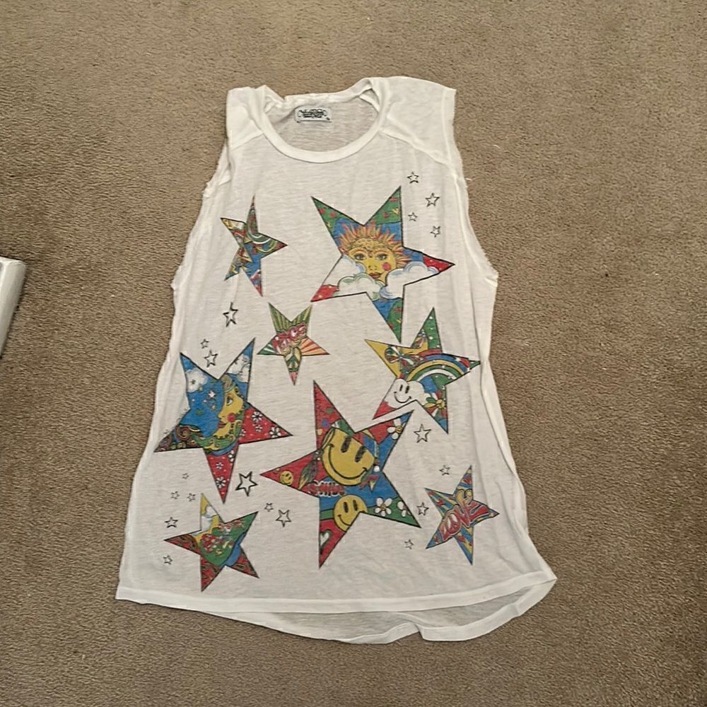 Lauren Moshi Star Tank XS New